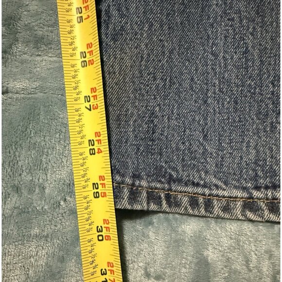 Levi’s 501 Jeans Mens 34x30 Blue Medium Wash Button Fly Rare - Picture 9 of 9
